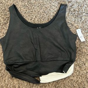 Ny & C crop top workout shirt